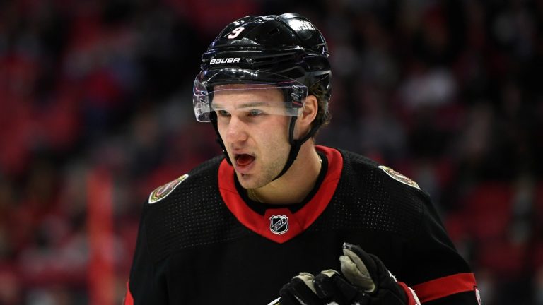 Ottawa Senators centre Josh Norris (9). (Justin Tang/CP)