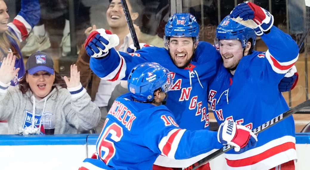 Lafreniere scores in OT to push Rangers to win over Avalanche