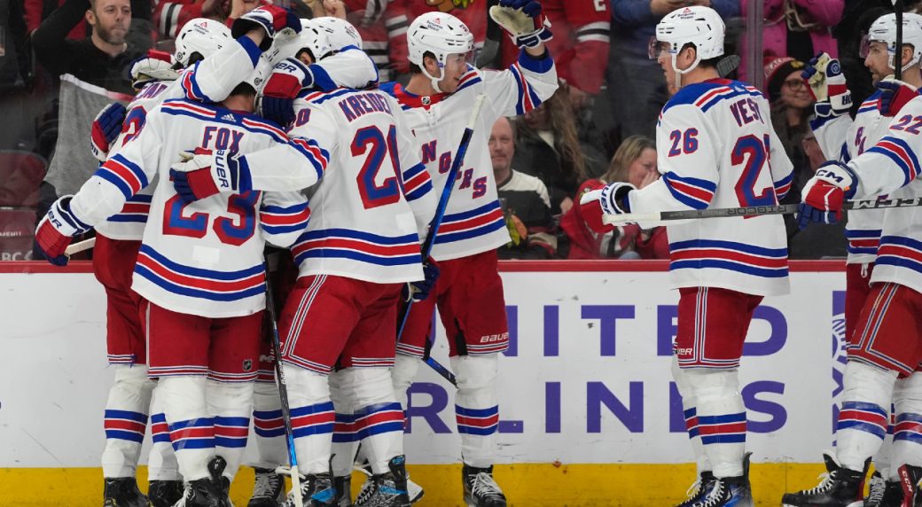 Zibanejad scores in overtime, Rangers beat Blackhawks for fourth straight win