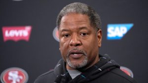 San Francisco 49ers defensive coordinator Steve Wilks. (Tony Avelar/AP)