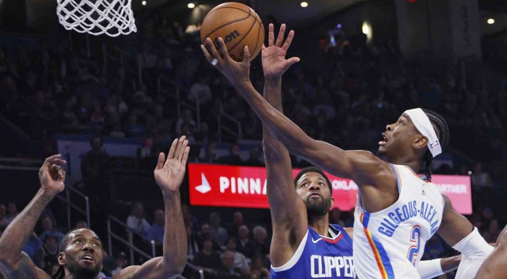 Shai Gilgeous-Alexander Scores 31 Points, Thunder Beat Clippers