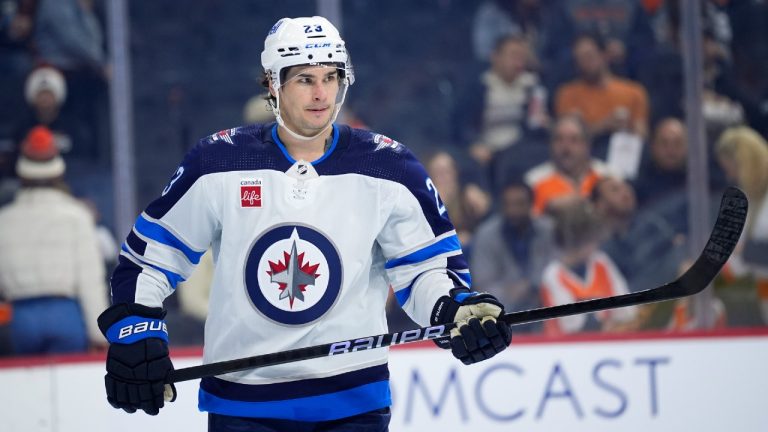 Winnipeg Jets centre Sean Monahan. (AP)