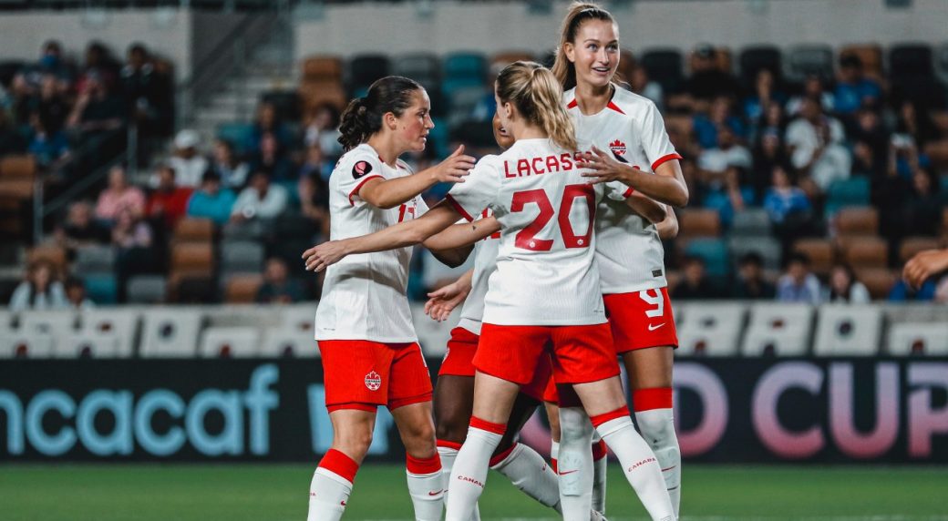 Canada opens Concacaf W Gold Cup play with lopsided win over El