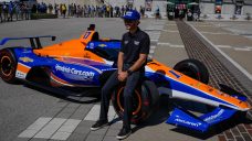 NASCAR star Kyle Larson tests the limits of his Indy 500 ride at Phoenix Raceway