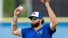 Blue Jays&#8217; Alek Manoah struggles to find strike zone in rehab start