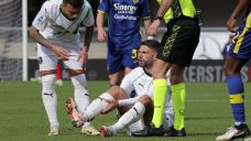 Italy forward Berardi injured playing for Sassuolo; could miss Euro 2024