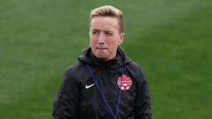 Canadian women's soccer team coach Bev Priestman. (Scott Barbour/CP)