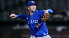 Blue Jays&#8217; Francis finds the art of pitching through son&#8217;s custom-painted shoes