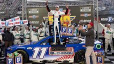 Hamlin wins tire-management NASCAR race at Bristol