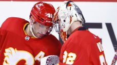 McDonald&#8217;s return steals spotlight as Flames cap off special night with win