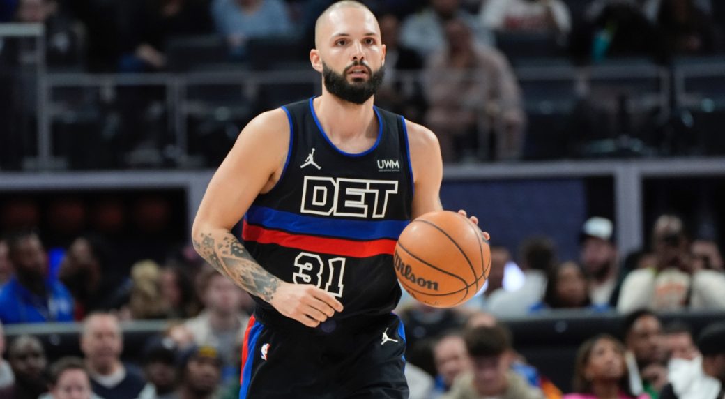 Pistons guard Evan Fournier fined $25K for kicking the ball into the stands