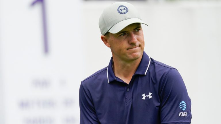 Jordan spieth hat off best sale