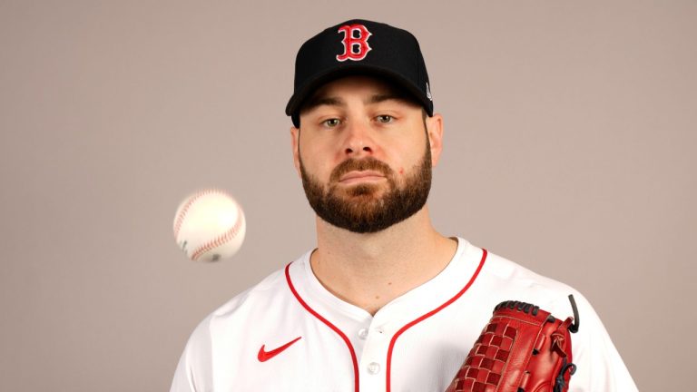 Boston Red Sox pitcher Lucas Giolito will be headed to Alabama for a second opinion on his ailing right elbow. (Gerald Herbert/AP)