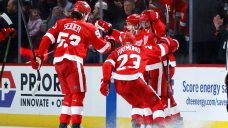 NHL Roundup: Red Wings beat Blue Jackets in OT, jump back into playoff spot