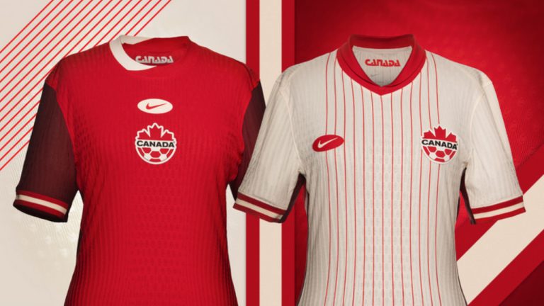 Canada Soccer kits for 2024.