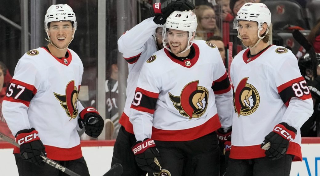 Senators Snap Three-game Losing Skid With Win Over Devils