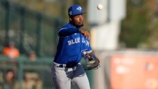 Blue Jays&#8217; Orelvis Martinez goes 1-for-3 with a single in MLB debut