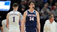 Men&#8217;s March Madness Roundup: Nembhard, Gonzaga down Kansas, return to Sweet 16