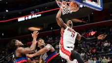 NBA Roundup: Heat beat Pistons to end four-game losing streak