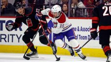 Canadiens cap quiet day with loss to a Carolina team making all kinds of noise