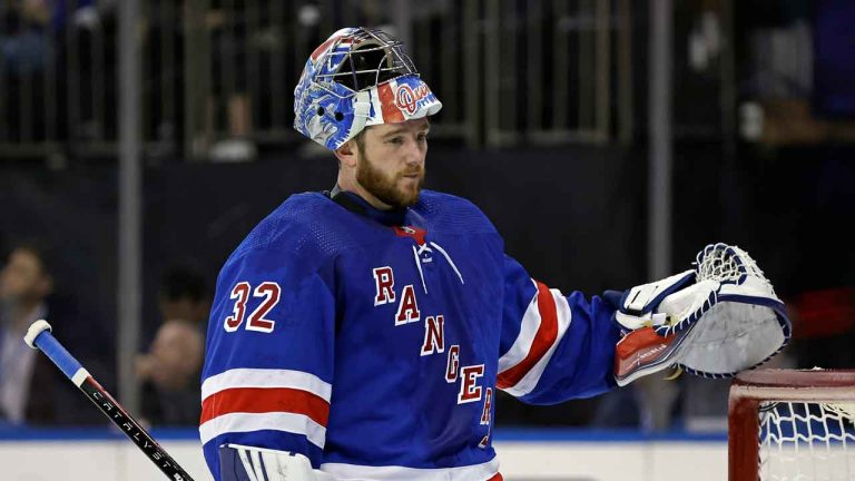 New York Rangers goaltender Jonathan Quick. (Adam Hunger/AP)