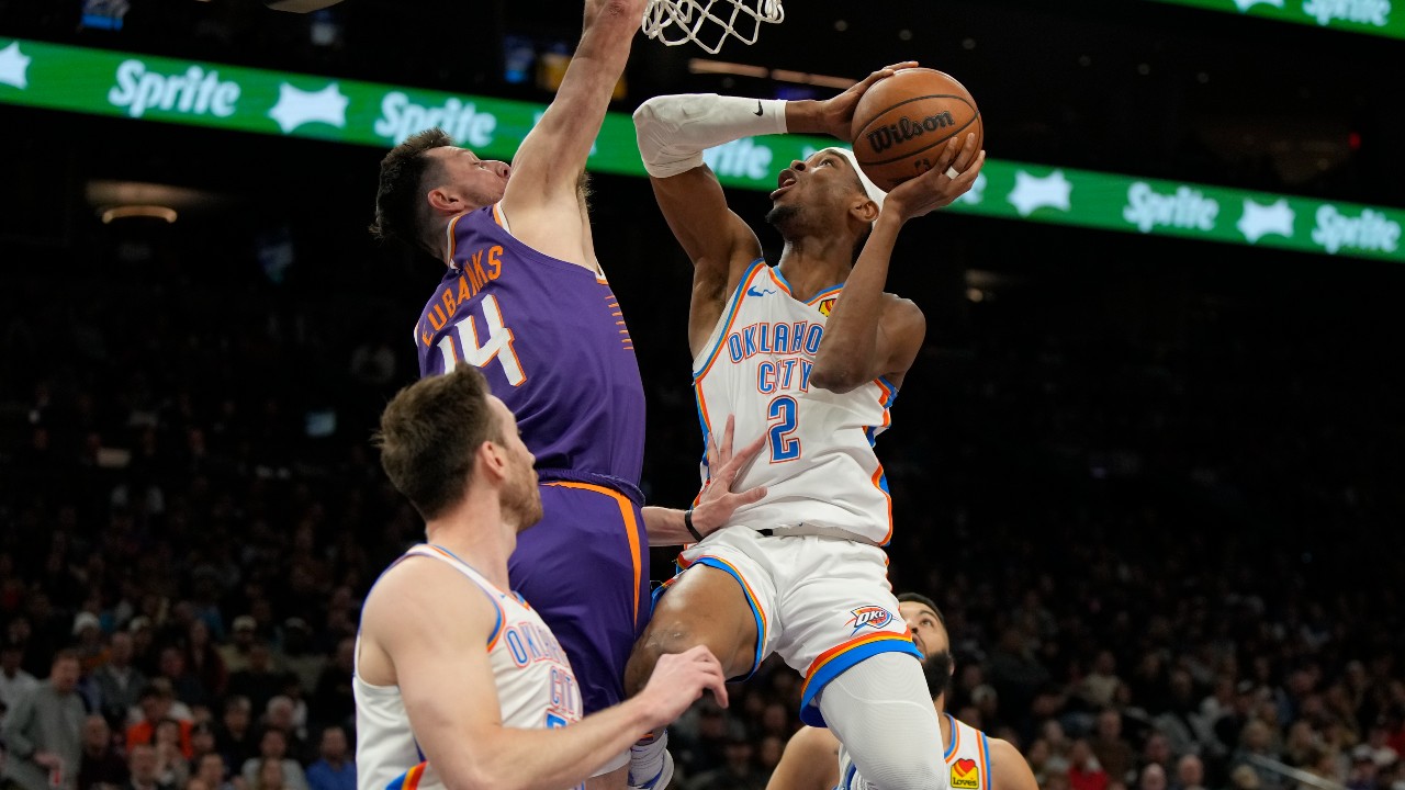 Gilgeous Alexander has ninth 30 point game in a row as Thunder top