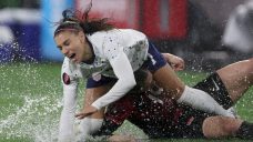 &#8216;The field is trash&#8217;: Canada-U.S. W Gold Cup game goes on despite drenched pitch