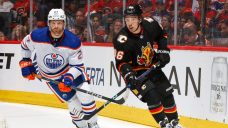 Oilers keep rolling with victory over reeling Flames