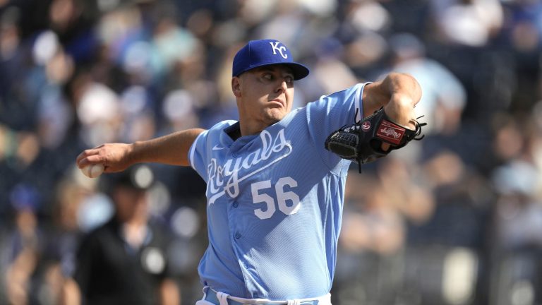 The Chicago White Sox promoted right-hander Brad Keller from Triple-A Charlotte on Sunday. (AP/Charlie Riedel)