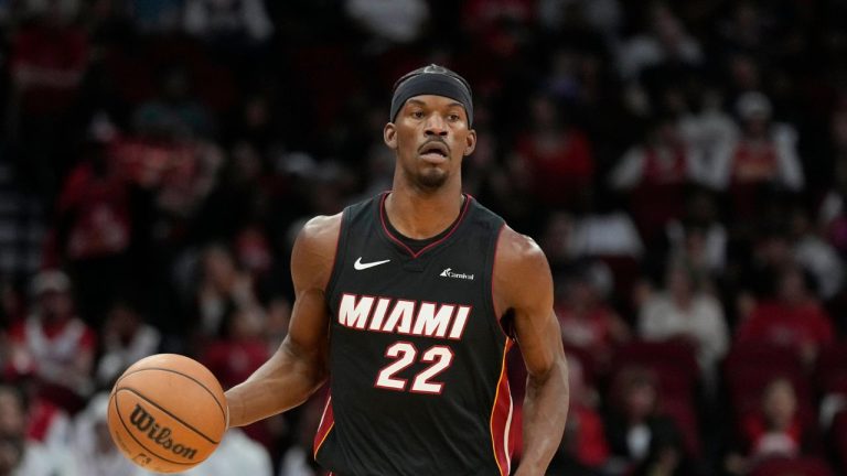 Miami Heat forward Jimmy Butler.  (Eric Christian Smith/AP)