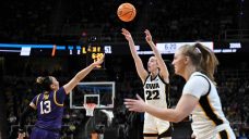 Iowa&#8217;s Caitlin Clark matches March Madness 3-point record against LSU