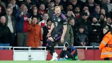 Arsenal rescues draw with Bayern in Champions League after Kane scores against old rival