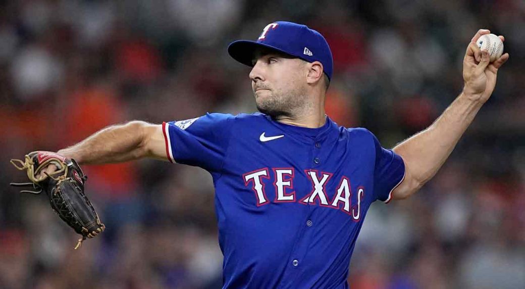 Rangers reliever Brock Burke breaks his non-throwing hand after ...