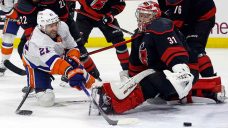 Noesen, Andersen help Hurricanes push past Islanders to open 1st-round playoff series