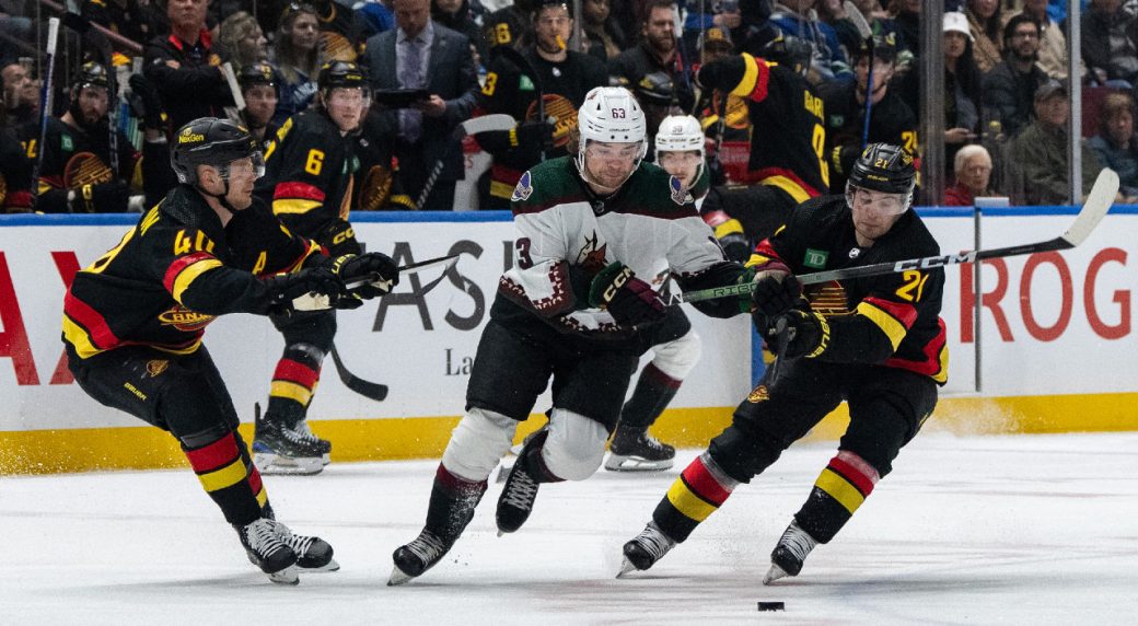 Cooley scores OT winner as Coyotes edge Canucks