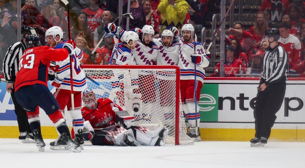 Rangers advance to Round 2 with sweep of Capitals