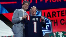 Patriots select QB Drake Maye with No. 3 pick in NFL draft