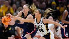 Iowa&#8217;s Gabbie Marshall received hate comments after controversial foul vs. UConn