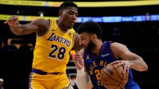 Gordon, Jokic lead Nuggets to brink of a sweep with Game 3 win over Lakers