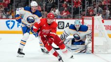 Big first period lifts Red Wings over Sabres, heats up playoff race