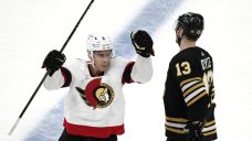 Bruins drop to second in Atlantic after losing to Senators in season finale