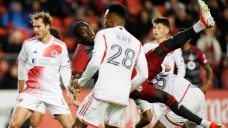 Prince Owusu&#8217;s acrobatic second-half strike lifts Toronto FC past New England