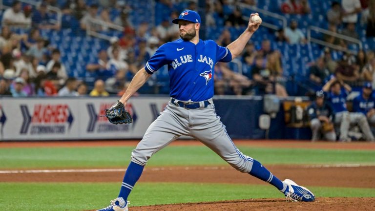 Toronto Blue Jays reliever Tim Mayza. (Steve Nesius/AP)