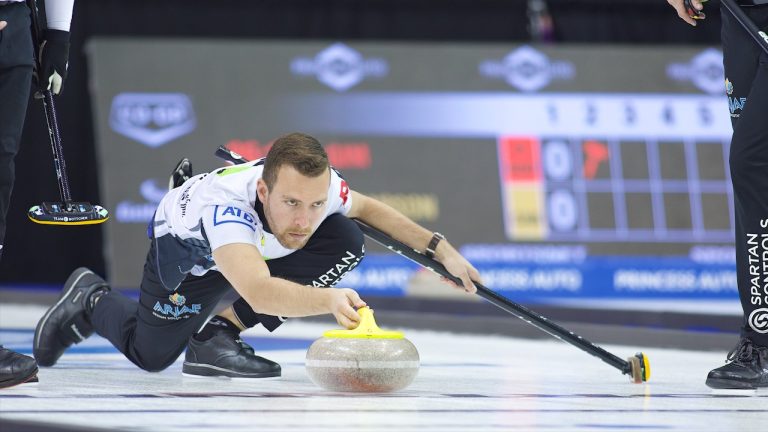 Brendan Bottcher in action during the 2024 Princess Auto Players' Championship in Toronto. (Anil Mungal/GSOC)