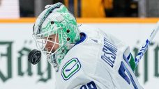 DeSmith steps up in a huge way as Canucks take series lead on Predators