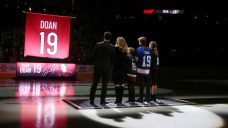 Shane Doan gets retirement banner returned at Coyotes final home game