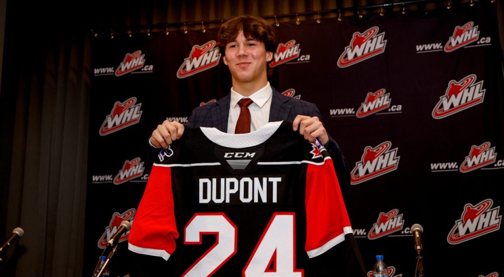 Life changes in a hurry for the CHL’s latest exceptional player — Landon DuPont