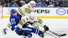 Maple Leafs fall short at home against Bruins, trail series 2-1