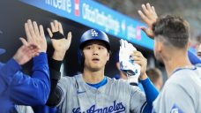 Ohtani homers as Dodgers win a laugher over slumping Blue Jays