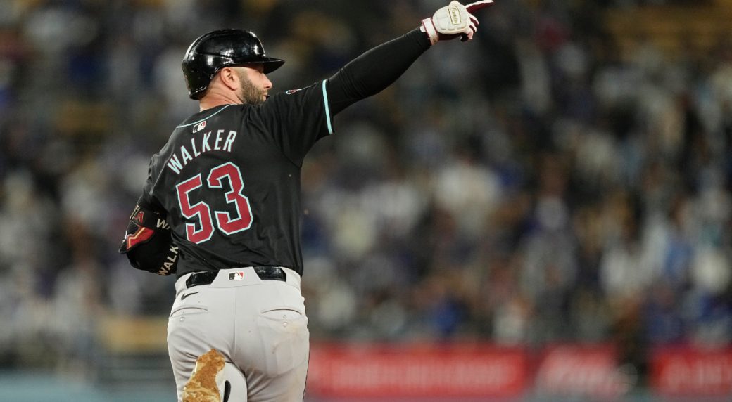 Walker, Marte homer as Diamondbacks beat Dodgers